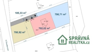 Prodej pozemku 700 m2, Plzeň