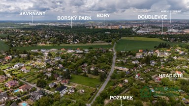 Prodej pozemku 2313 m2, Plzen
