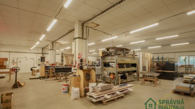 Prodej výrobní haly 1200m2